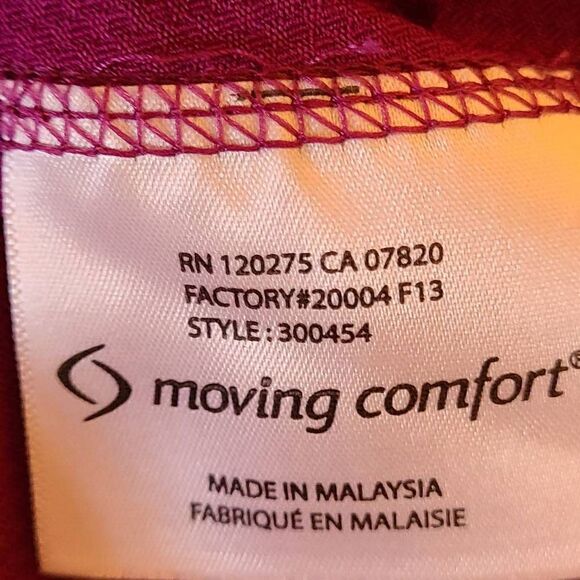 Moving Comfort Fushcia Short Sleeve Athletic T Shirt Large - Picture 6 of 10